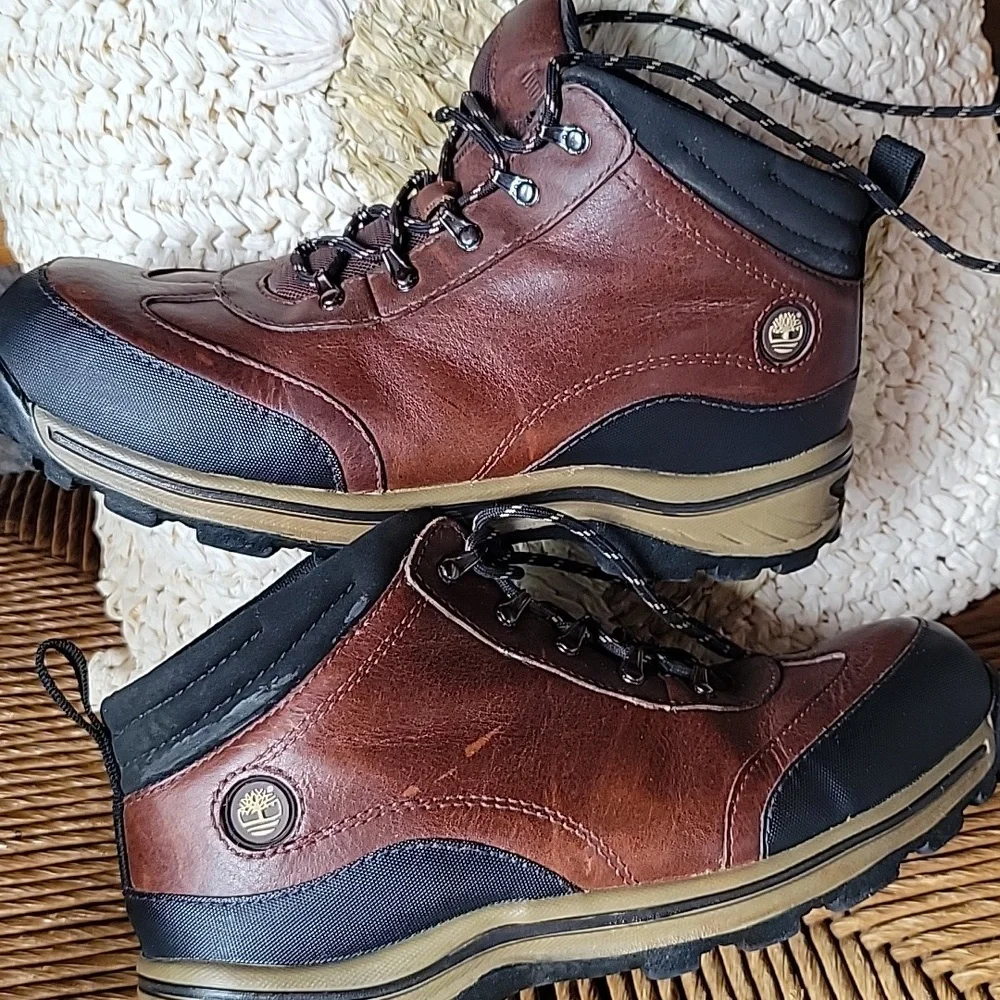 Timberland hiking boots, size 6 boys